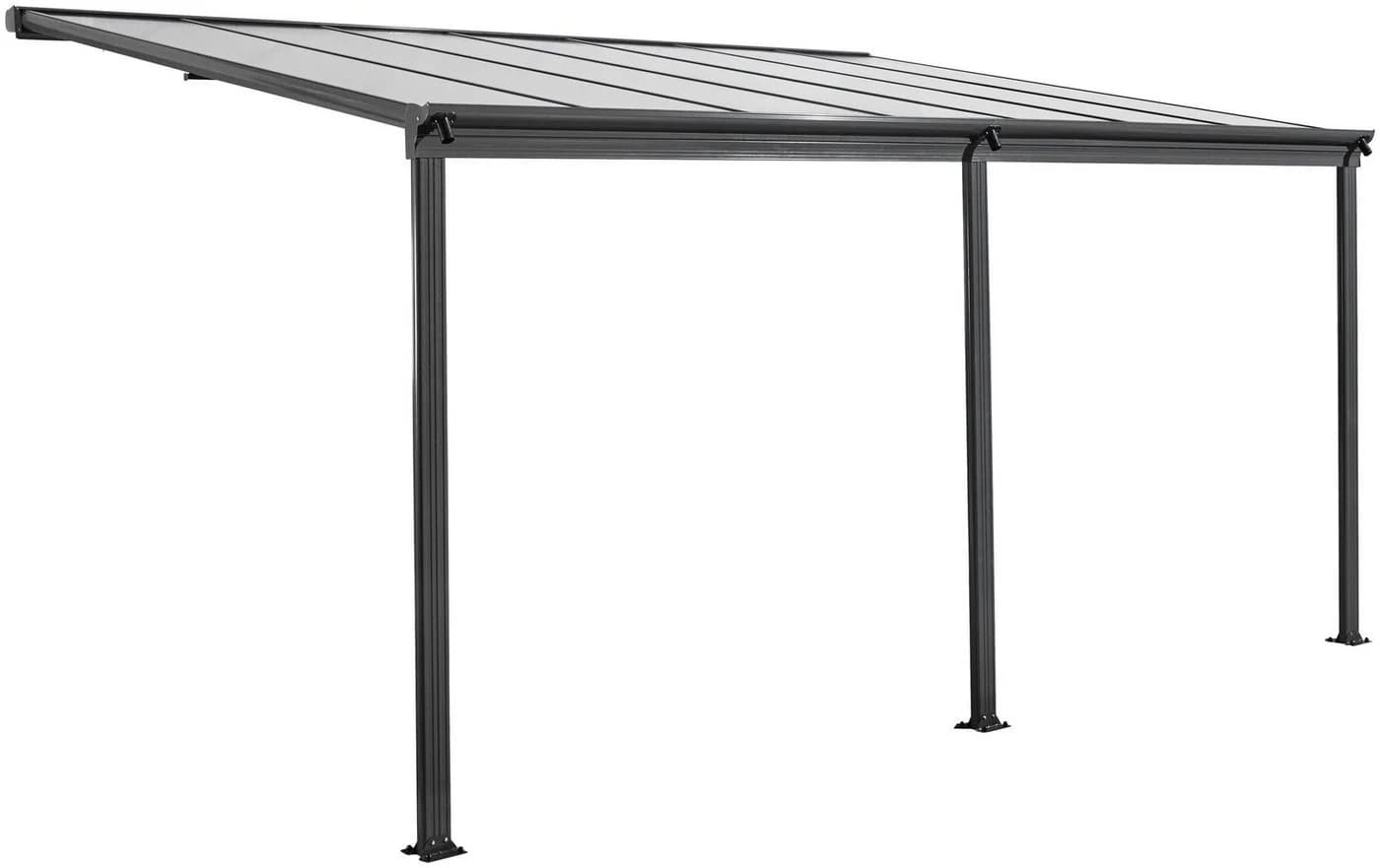 KONIFERA Terrassendach Doppelstegplatten 434x300 cm