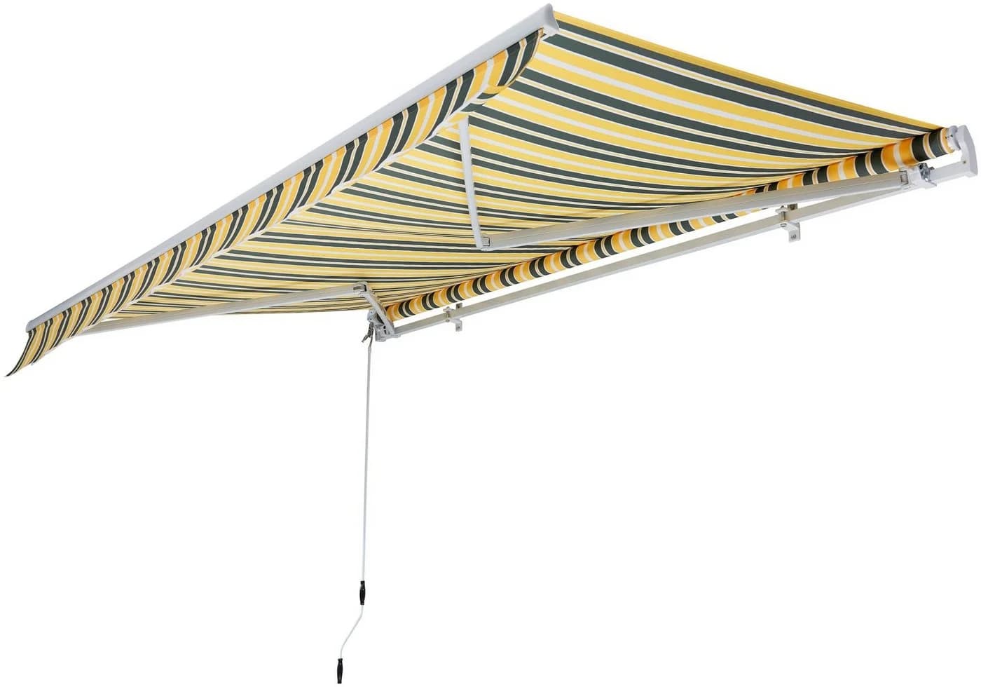 KONIFERA Gelenkarmmarkise Marbella Gelb Grau 195cm