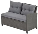 KONIFERA Gartenlounge-Set Cordoba Grau Polyrattan 4-tlg. Bild 3