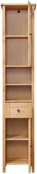 WELLTIME Hochschrank Sylt Beige Landhaus-Stil Bild 4