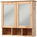 WELLTIME Spiegelschrank Landhaus Sylt Beige Massivholz Bild 2