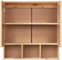 WELLTIME Spiegelschrank Landhaus Sylt Beige Massivholz Bild 4