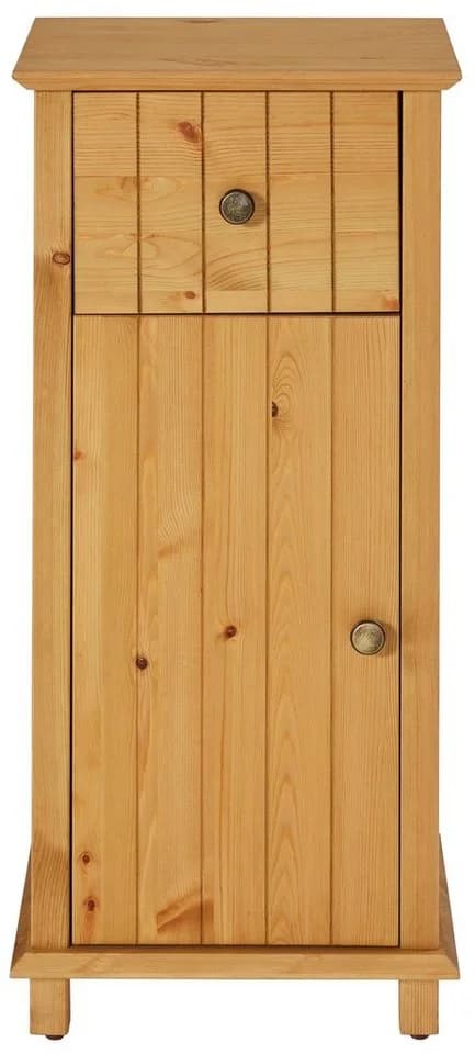 HOME AFFAIRE Vili Unterschrank Beige Massivholz Kiefer - Bild 2