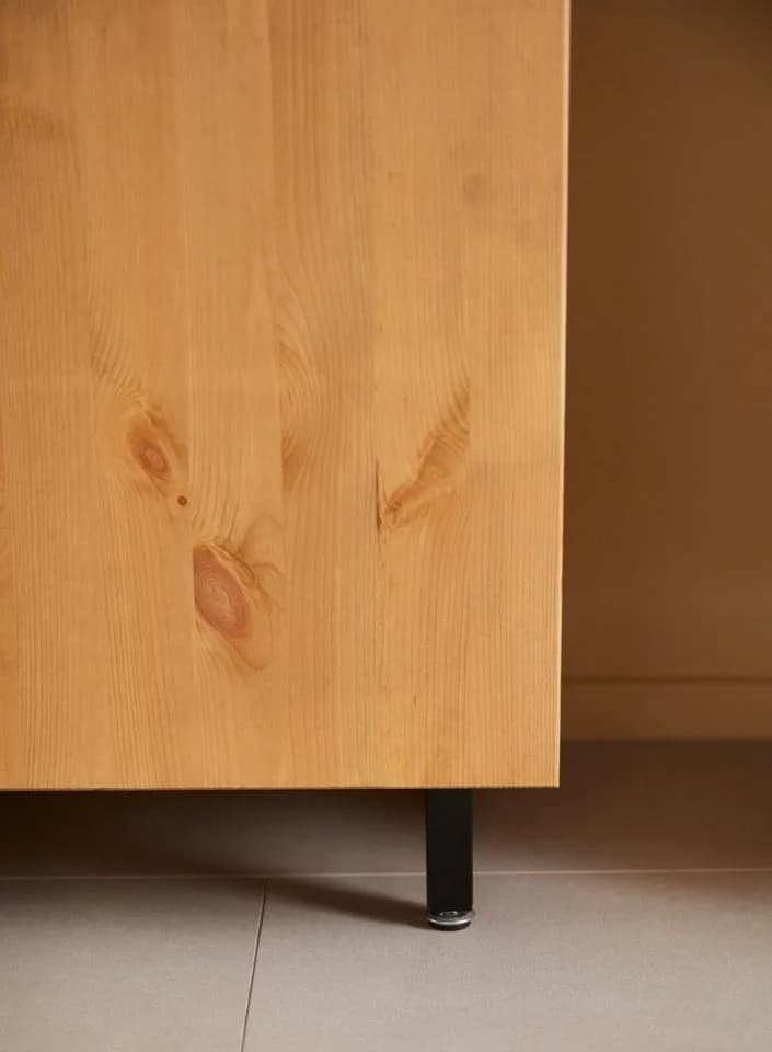 OTTO products Fjonn Waschbeckenunterschrank Kiefer beige - Bild 5