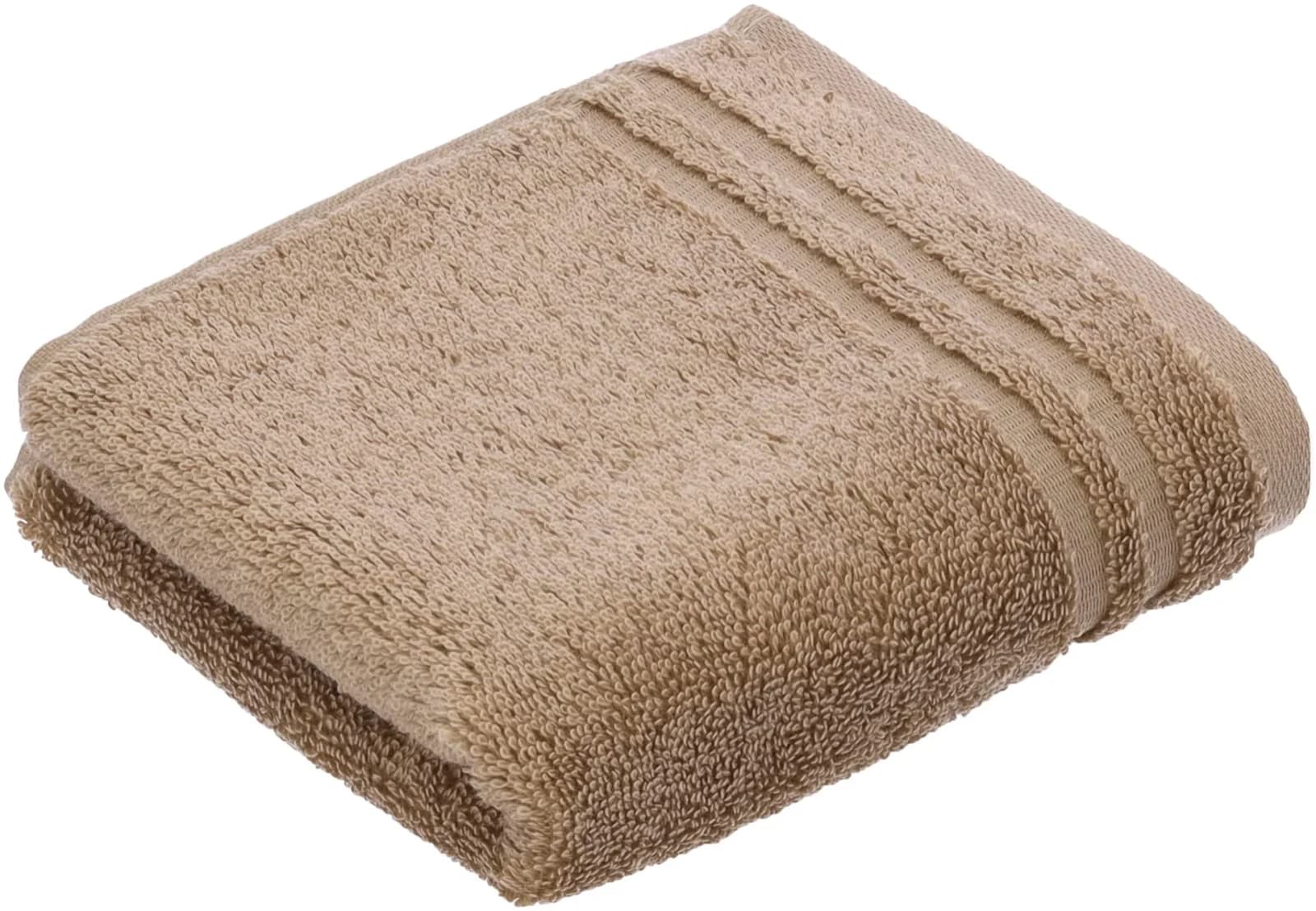 VOSSEN Gästehandtücher Vienna Style Supersoft Camel 30x50cm - Bild 3