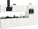 OPTIFIT Küchenzeile Cara mit E-Geräten Weiß Schwarz Modern Bild 2