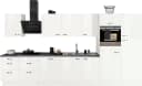 OPTIFIT Küchenzeile Cara mit E-Geräten Weiß Schwarz Modern Bild 3