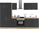 OPTIFIT Küchenzeile Iver 300cm mit Hanseatic Geräten und Kühlschrank Bild 2