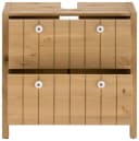 Home Affaire Waschbeckenunterschrank Tina Massivholz Kiefer Beige Bild 1