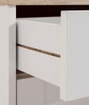 Schuhschrank OTTO HOME Heide Weiß Eichefarben 2 Klappen Bild 5