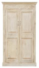 OTTO HOME Garderobenschrank Devdan Braun Massivholz Bild 3