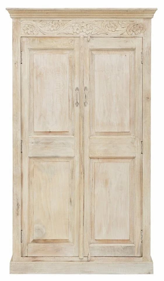OTTO HOME Garderobenschrank Devdan Braun Massivholz - Bild 3