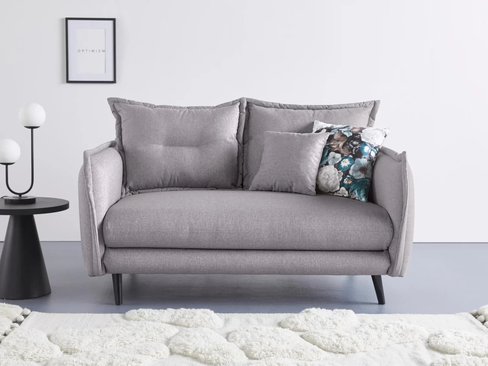 Home Affaire Lazio 2-Sitzer Sofa Grau