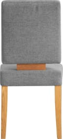 OTTO HOME Ponza Polsterstuhl Grau Eiche Massivholz 2er Set Bild 4