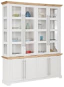 OTTO HOME Vitrine Melissa Weiß Honig Massivholz Kiefer Bild 1