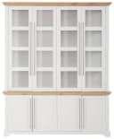 OTTO HOME Vitrine Melissa Weiß Honig Massivholz Kiefer Bild 4