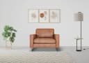 Home affaire Loveseat Pinto 105 cm Cognac Lederoptik Bild 2