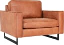 Home affaire Loveseat Pinto 105 cm Cognac Lederoptik Bild 5