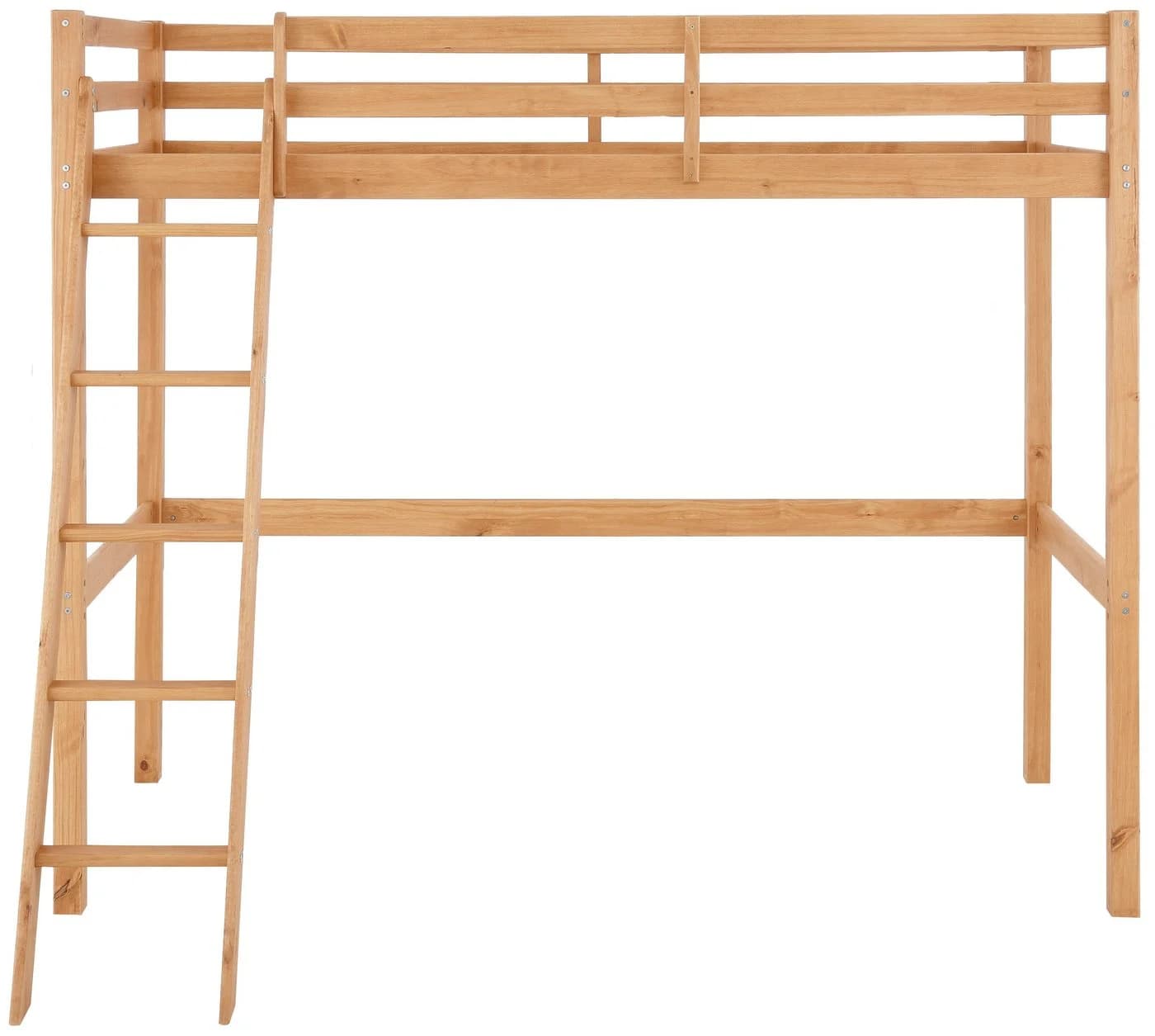 OTTO HOME Kinderbett Alpi Hochbett Kiefer Beige - Bild 4