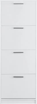 OTTO HOME Schuhschrank Bill Weiß mit 4 Fächern Bild 3