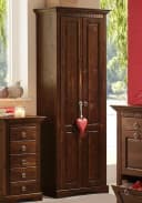 Garderobenschrank OTTO HOME Rustic Massivholz Braun Bild 1