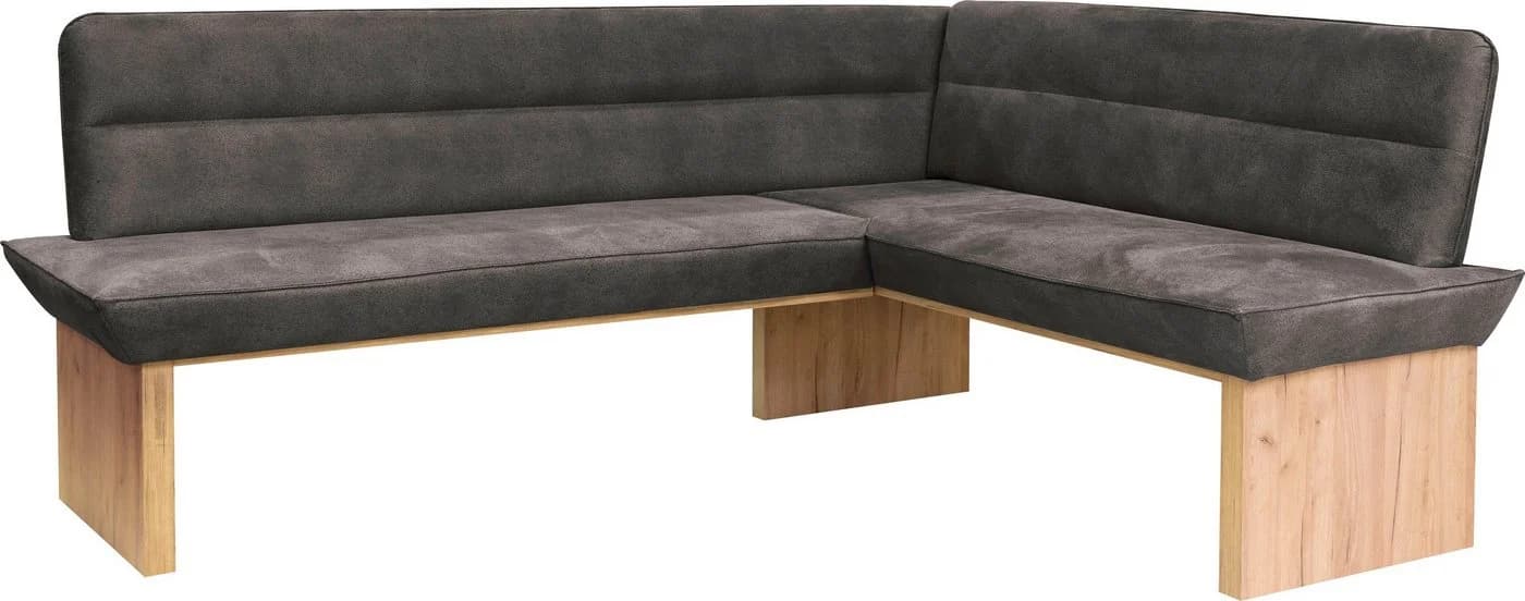 OTTO HOME Eckbank Beluna Grau Polyester Lederoptik - Bild 2