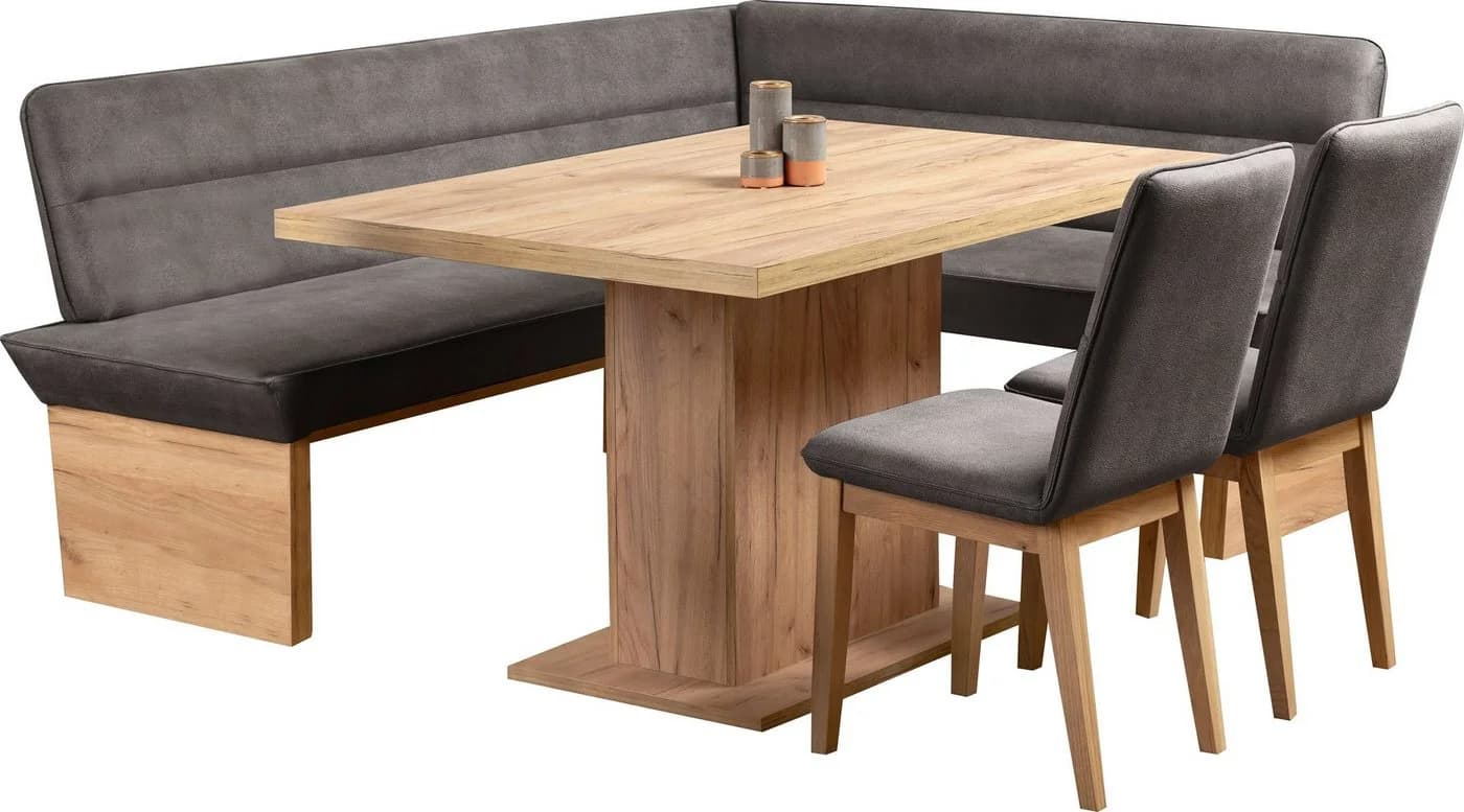 OTTO HOME Eckbank Beluna Grau Polyester Lederoptik - Bild 3