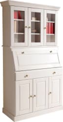 OTTO HOME Sekretär Rosi Landhausstil Weiß Massivholz Bild 1