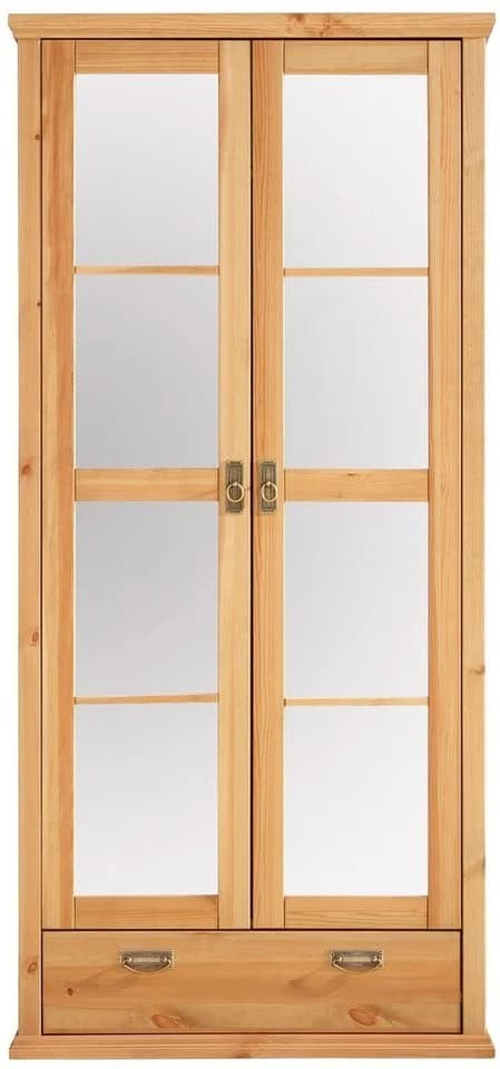 OTTO HOME Madrid Kleiderschrank Beige Massivholz Kiefer - Bild 3