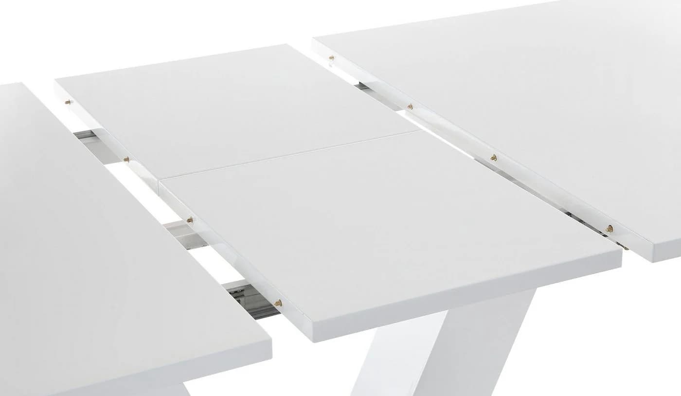 Esstisch OTTO HOME ausziehbar Weiß Hochglanz - Bild 5