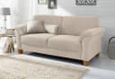 HOME AFFAIRE Borkum 2-Sitzer Sofa Landhaus-Stil Beige Bild 2
