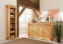 OTTO HOME Standregal Teresa Beige Geölt Massivholz Bild 1