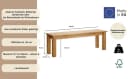 OTTO HOME Konrad Sitzbank Beige FSC Massivholz Bild 3