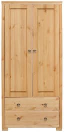 Kleiderschrank OTTO HOME Gotland Beige Landhausstil Massivholz Bild 4