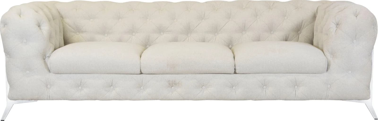 Home Affaire Chesterfield-Sofa Amaury Beige 3-Sitzer