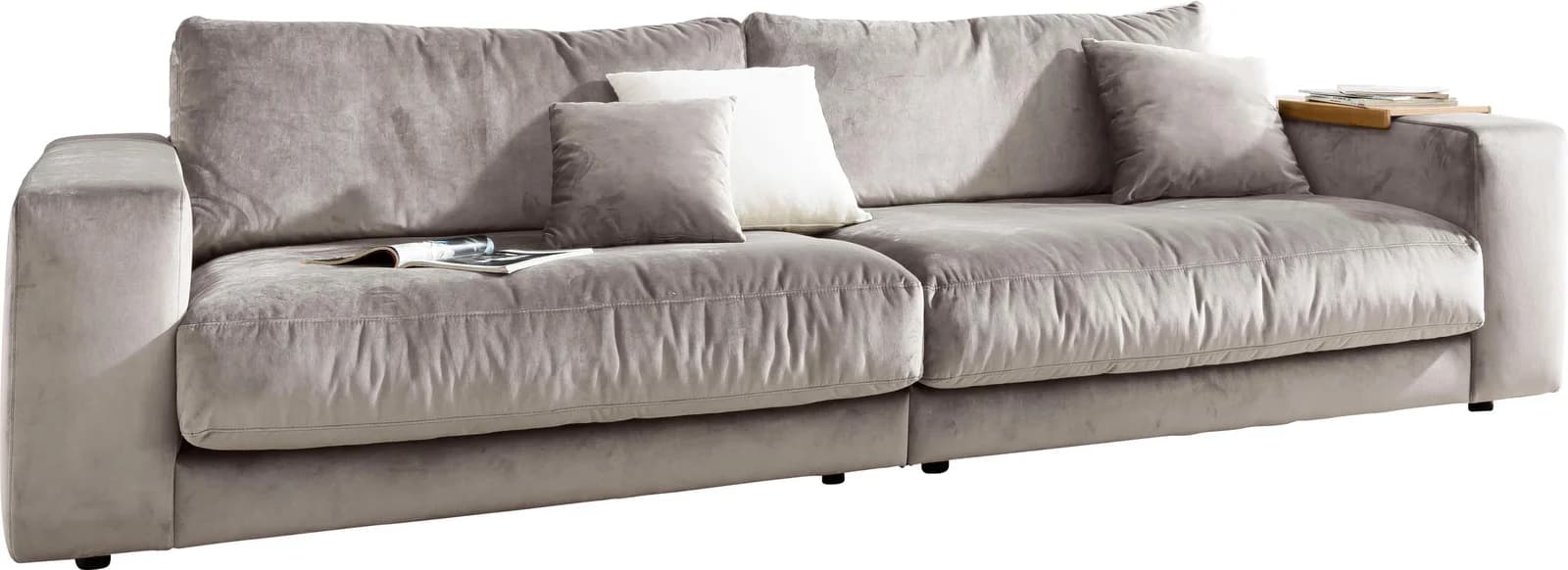 Big-Sofa 3C CANDY Enisa II Silber Modular