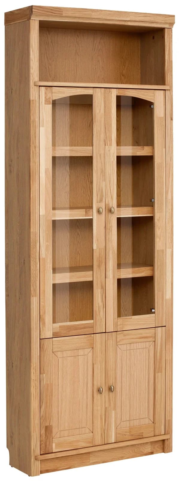 OTTO HOME Vitrine Soeren mit Eiche-Elementen und Glasfronten