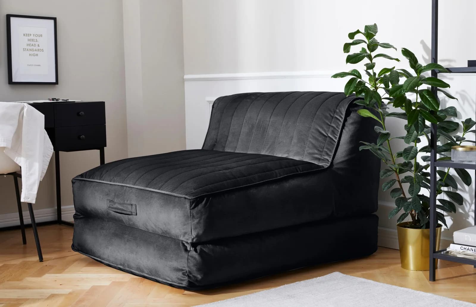 HOME AFFAIRE Relaxsessel Polly Anthrazit mit Schlaffunktion