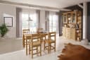 OTTO HOME Esstisch Indra Beige Massivholz Kiefer Verlängerbar Bild 1