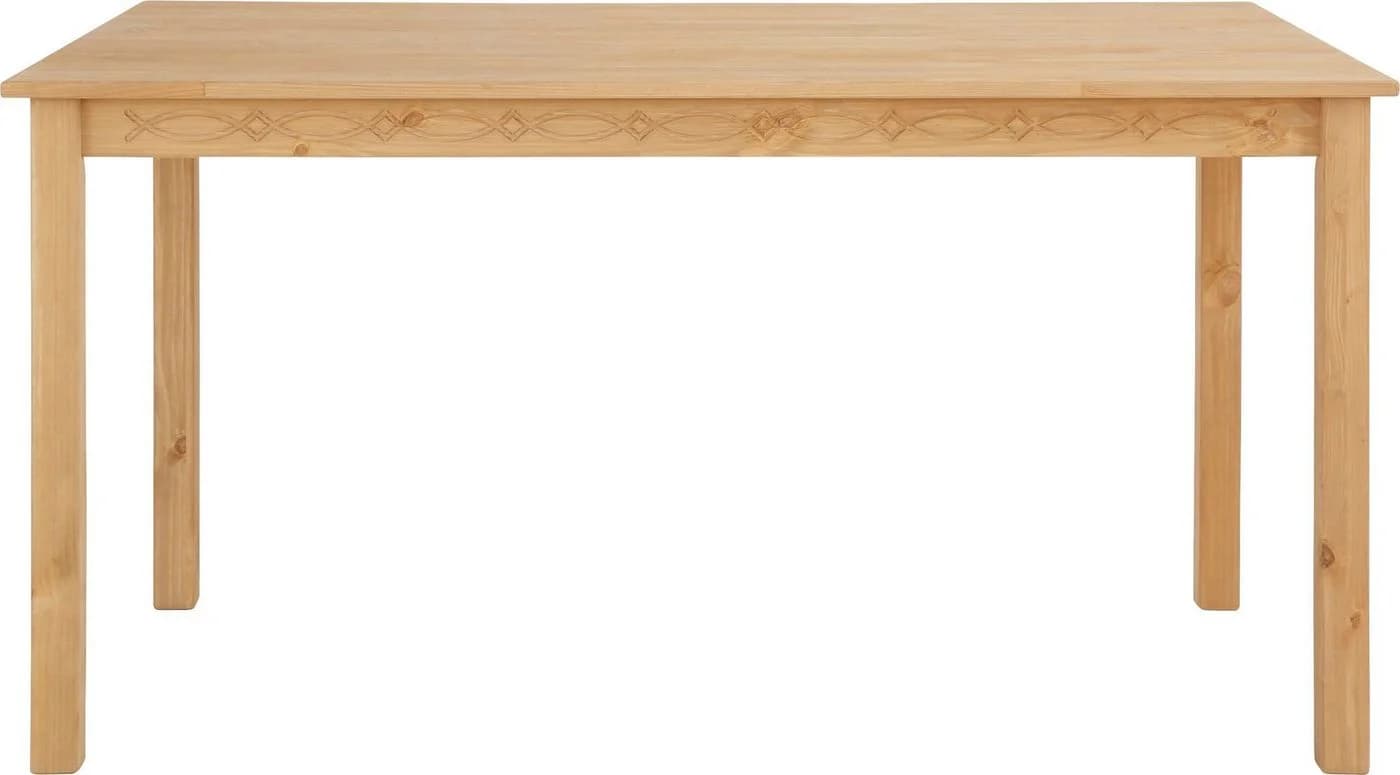OTTO HOME Esstisch Indra Beige Massivholz Kiefer Verlängerbar - Bild 2
