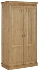 OTTO HOME Kleiderschrank Indra Massivholz Kiefer Beige Bild 1