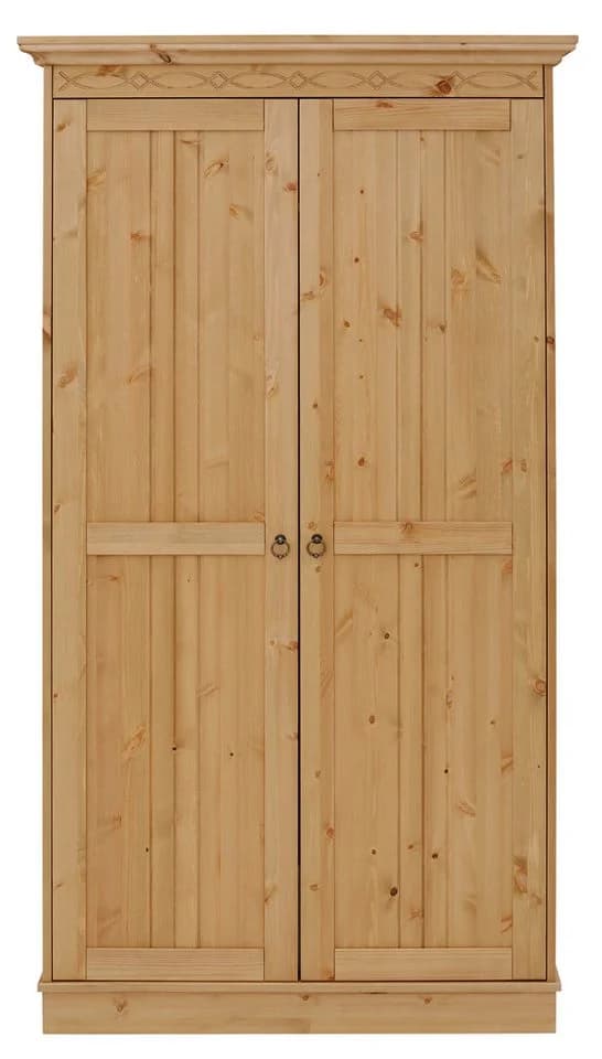 OTTO HOME Kleiderschrank Indra Massivholz Kiefer Beige - Bild 4