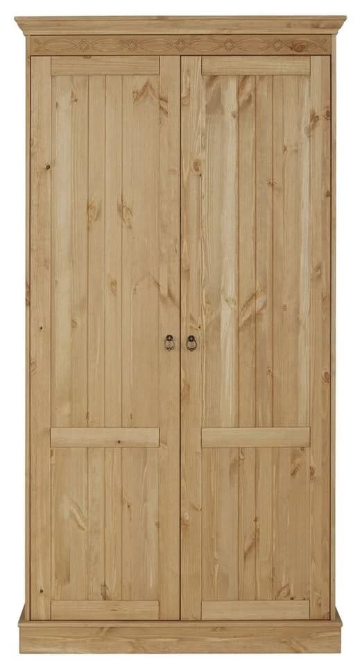 OTTO HOME Kleiderschrank Indra Massivholz Kiefer Beige - Bild 5