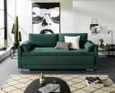 OTTO HOME Schlafsofa Berlin Grün Boxspring Microfaser Bild 2