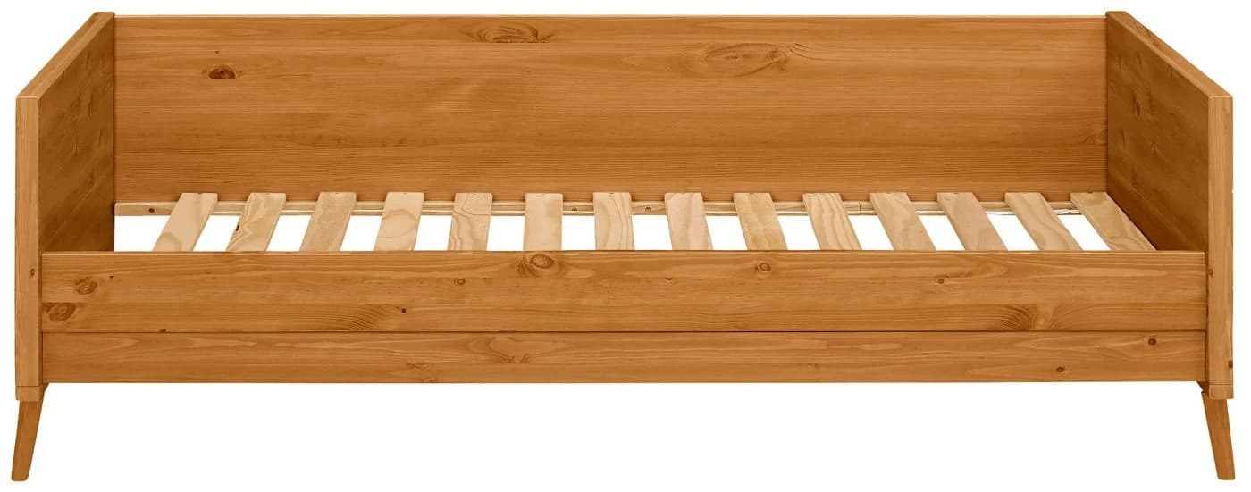 Jugendbett OTTO HOME Ellen Massivholz Kiefer Beige Gewachst - Bild 3