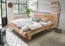 HOME AFFAIRE Ultima Massivholzbett Wildeiche Skandinavisch Bild 5