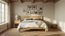 OTTO HOME Massivholzbett Indra Landhausstil Kiefer Beige Bild 2