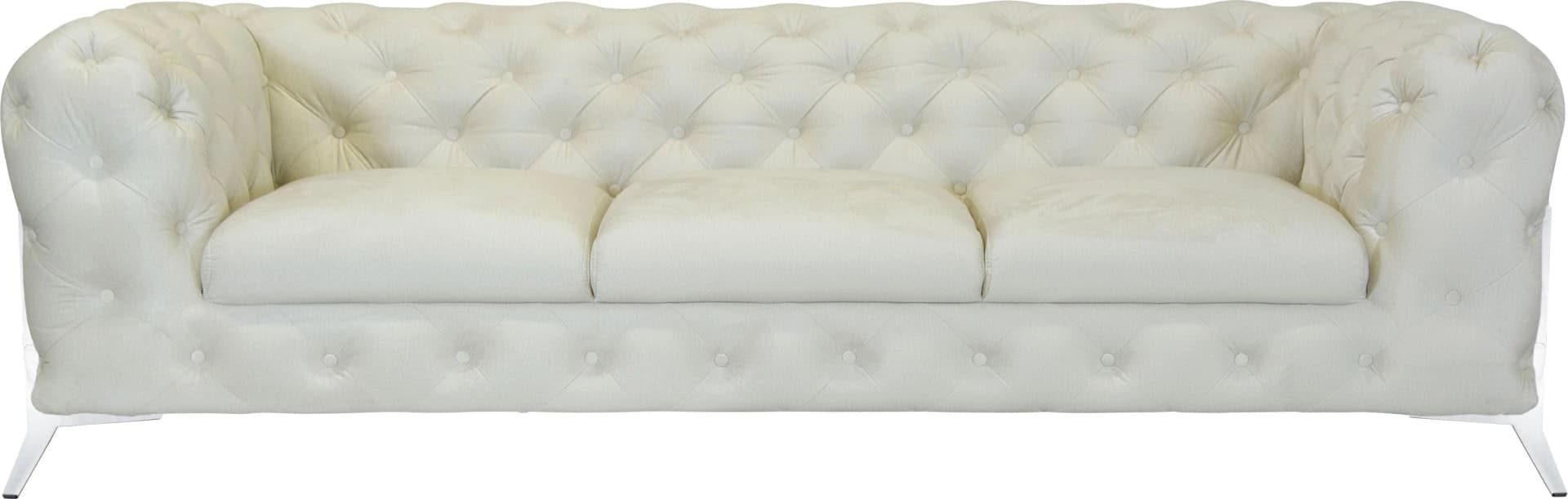 Home Affaire Chesterfield Sofa Amaury Beige Samtoptik