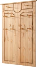 Garderobenpaneel OTTO HOME Klera Massivholz Kiefer Beige 10 Haken Bild 1