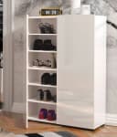 Home affaire Schuhschrank Mister Weiß Hochglanz 2 Türen Bild 1